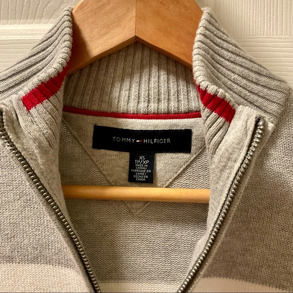 Tommy Hilfiger - classic half zip knit swe… - Picture 3 of 4